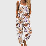 Hilaria | Highland Cow Floral Jumpsuit