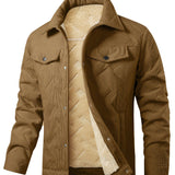 Fletcher | Fleece-Lined Ribbed Jacket
