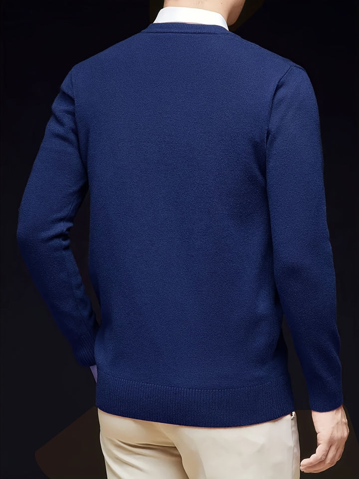 Lincoln | Refined V-Neck Jumper