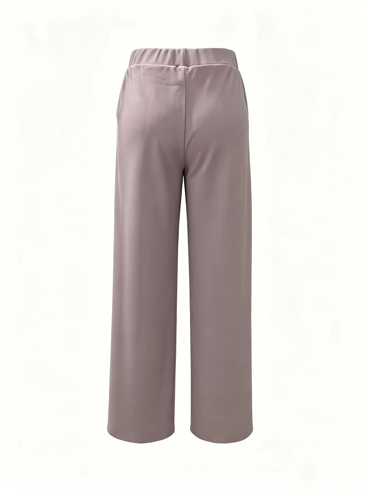 Emmeline | High-Waisted Wide-Leg Trousers