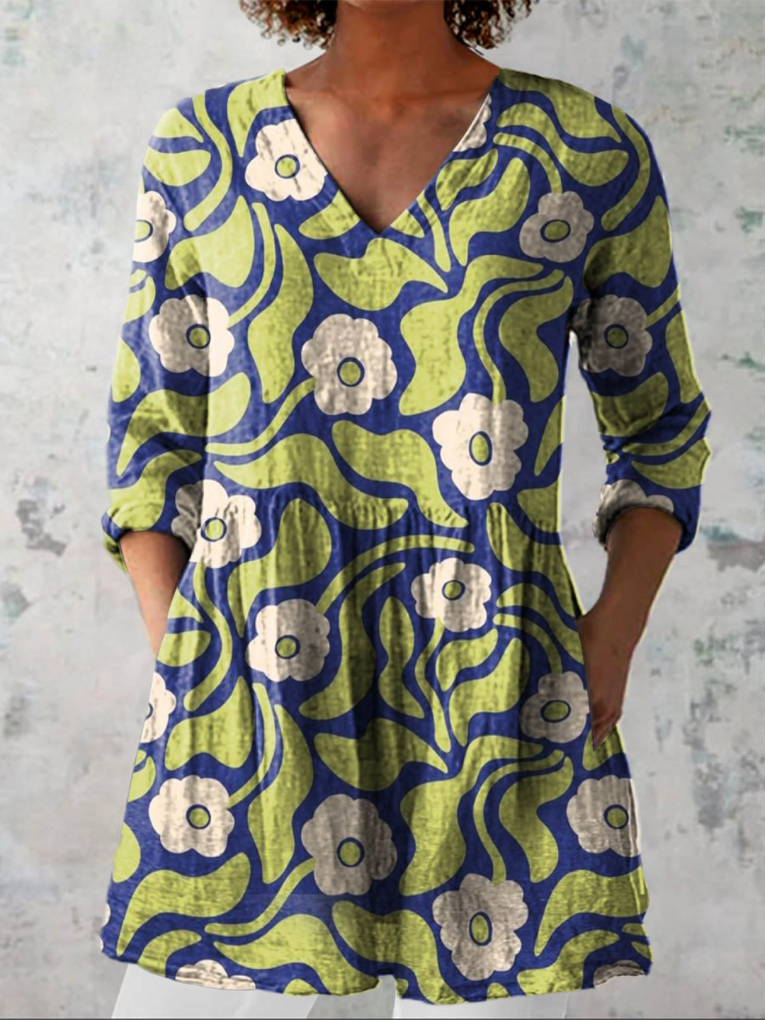 Nell | Flowing V-Neck Tunic