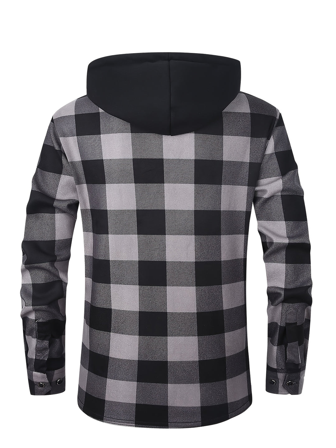 Reuben | Hooded Checked Shirt Jacket