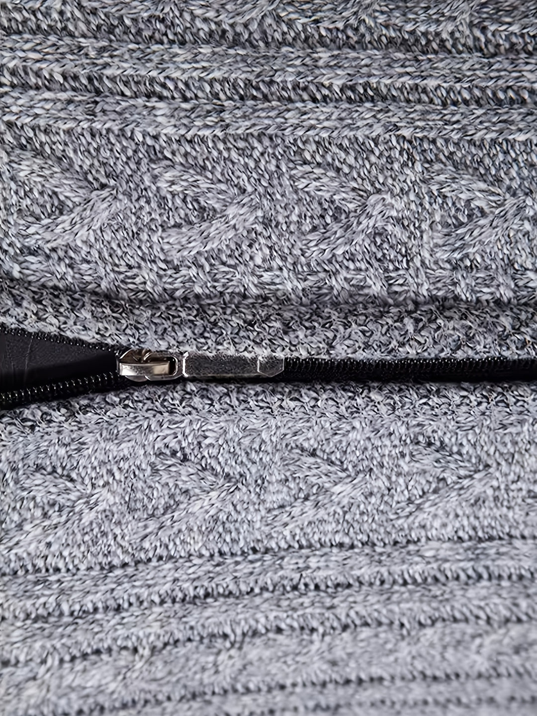 Alistair | Textured Full-Zip Cardigan