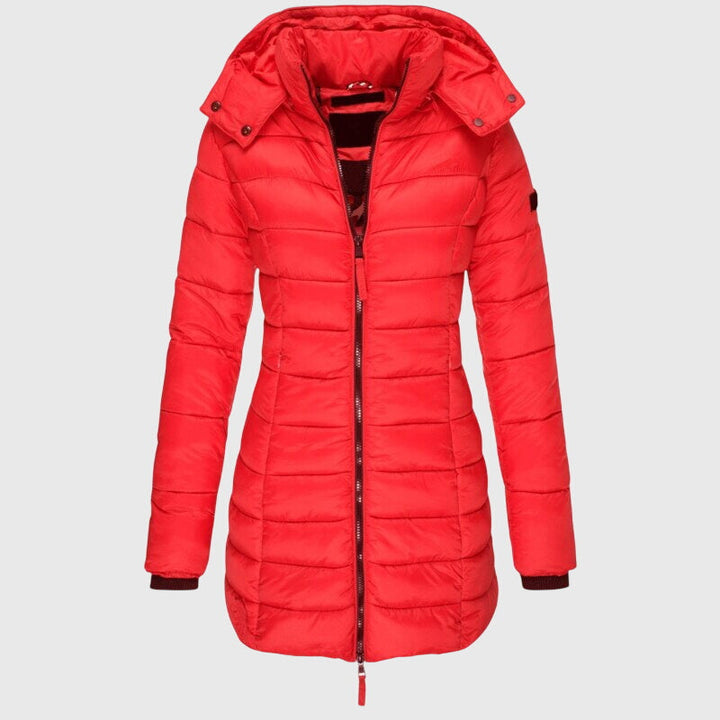 Lauren | Quilted Longline Coat