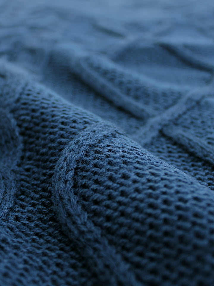 Vivian | Cable-Knit V-Neck Sweater Vest