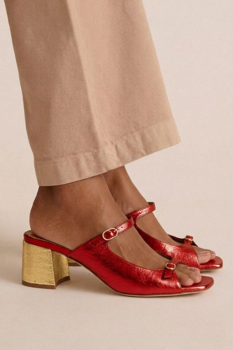 Beatrisa | Elegant Block-Heel Sandals
