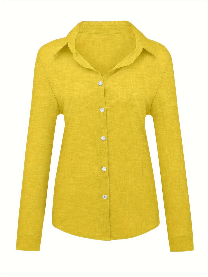 Evelyn | Relaxed Button-Up Shirt