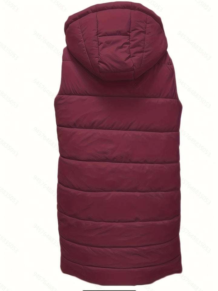 Sabina | Longline Hooded Gilet