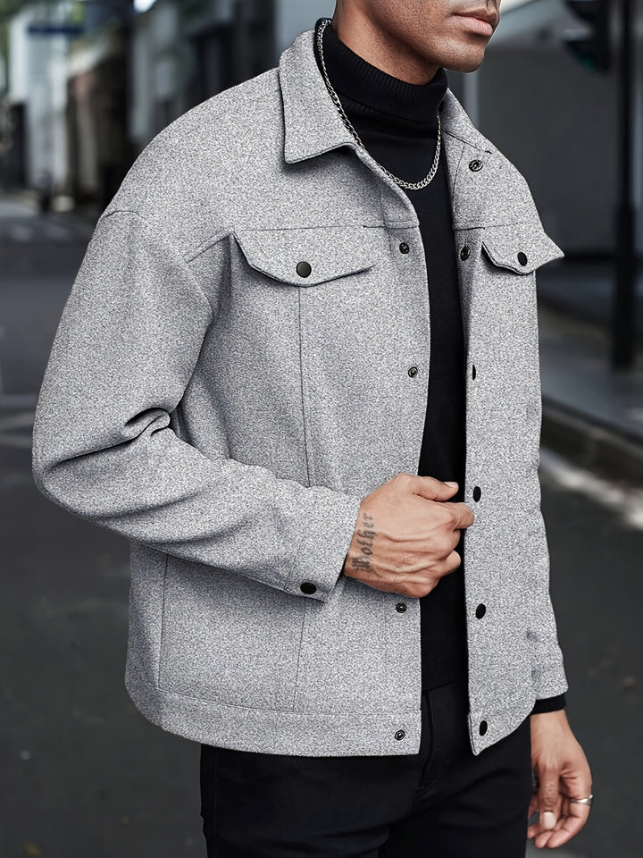 Nathaniel | Classic Button-Up Jacket
