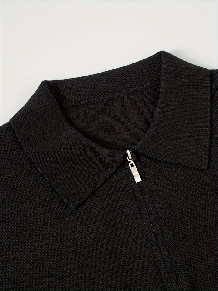 Desmond | Refined Zip-Collar Sweater