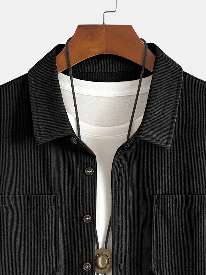 Dalton | Textured Ribbed Overshirt