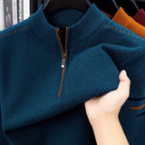 Conrad | Zip-Neck Knit Jumper