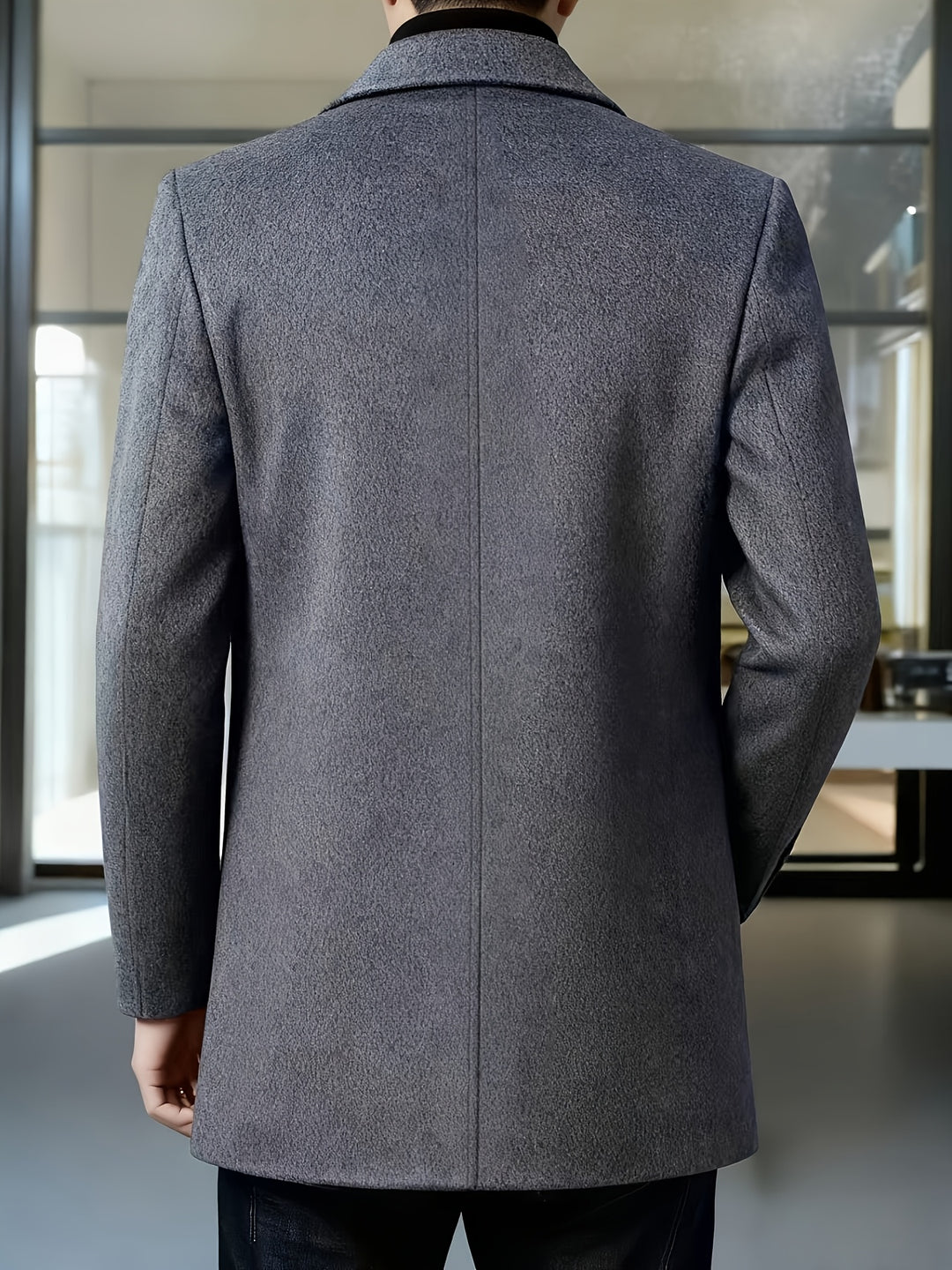 Harlan | Refined Single-Breasted Overcoat