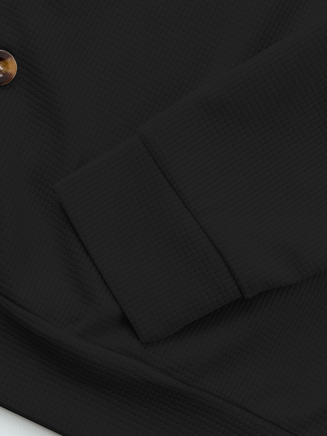 Gerald | Textured Button-Front Jacket