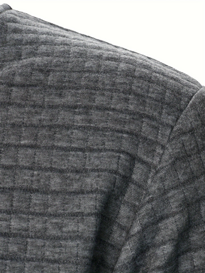 Spencer | Textured Zip-Up Bomber Jacket