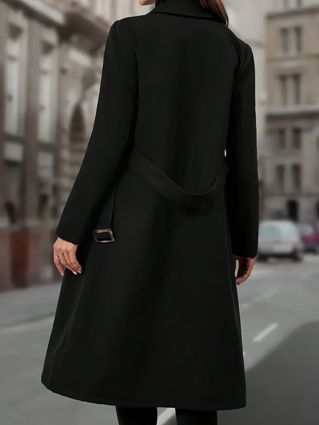 Madeline | Double-Breasted Long Coat