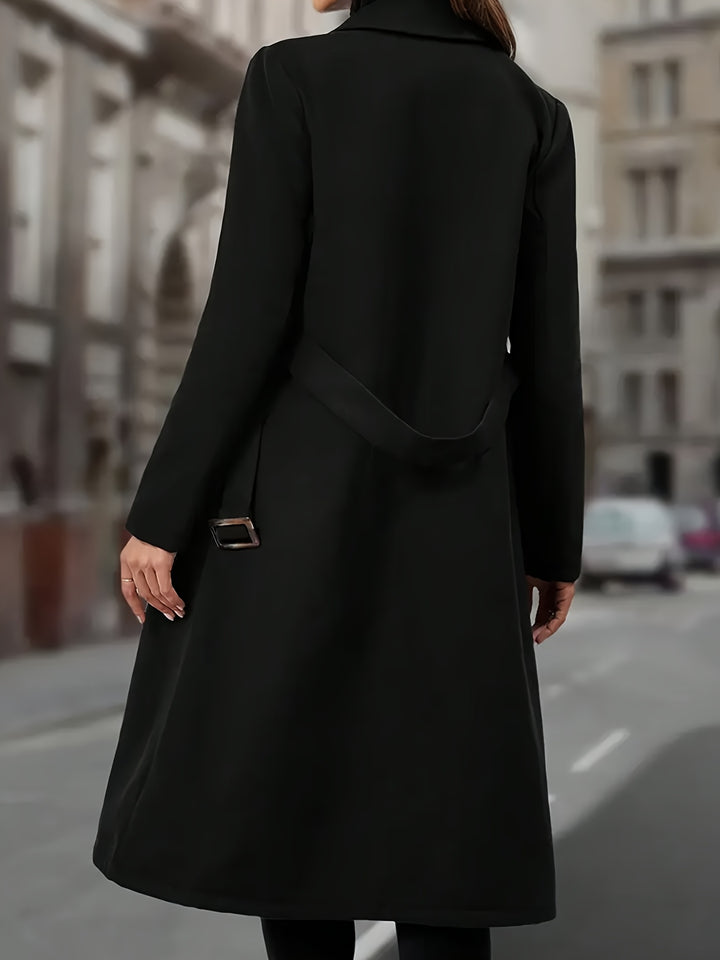 Madeline | Double-Breasted Long Coat