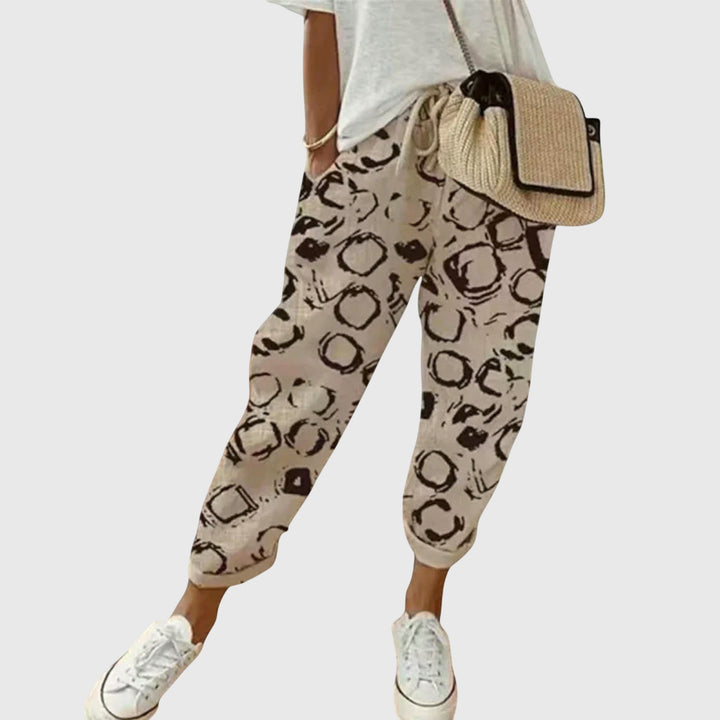 Annette | Relaxed Striped Trousers