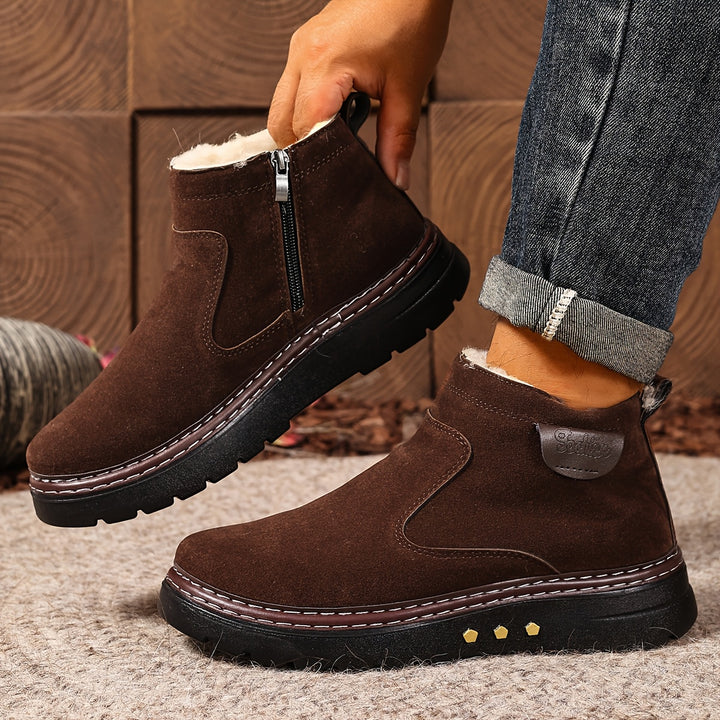 Grayson | Cosy Side-Zip Ankle Boots