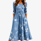 Laurel | Blossom Pocket Midi Dress