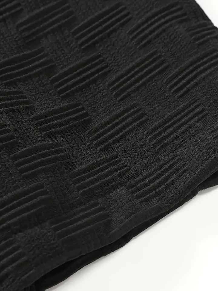 Jasper | Textured Short-Sleeve Two-Piece Set