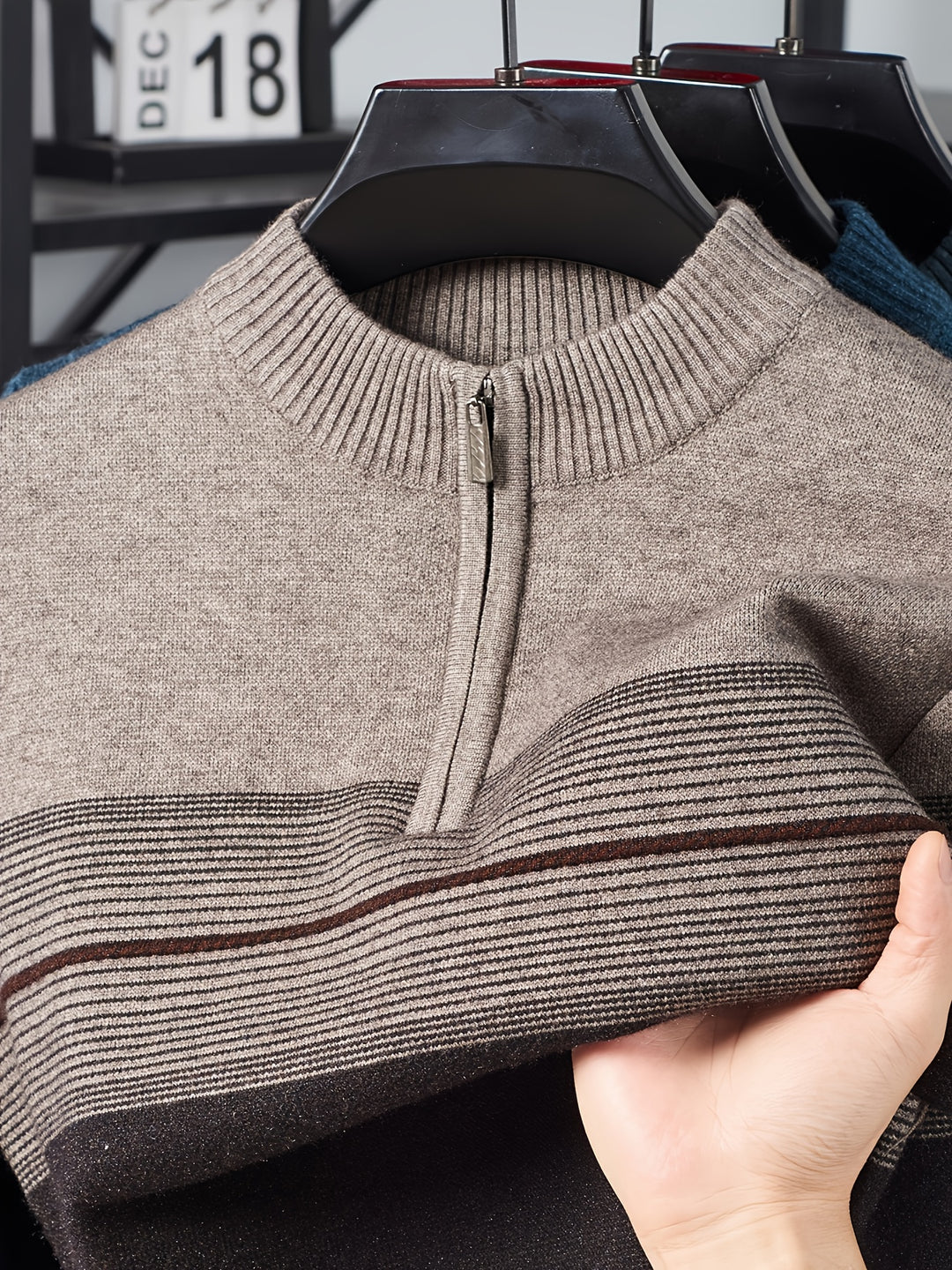 Redmond | Half-Zip Mock Neck Jumper