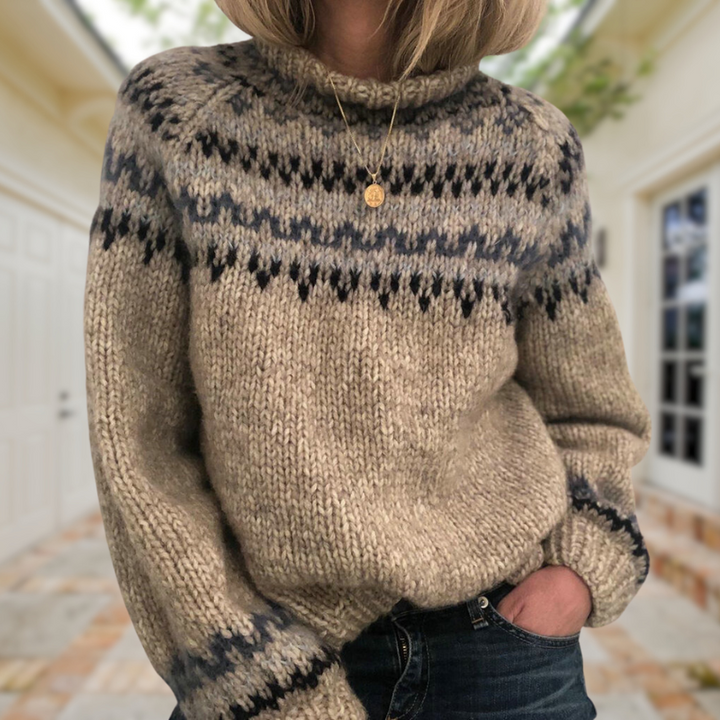 Solveig | Nordic Patterned Sweater