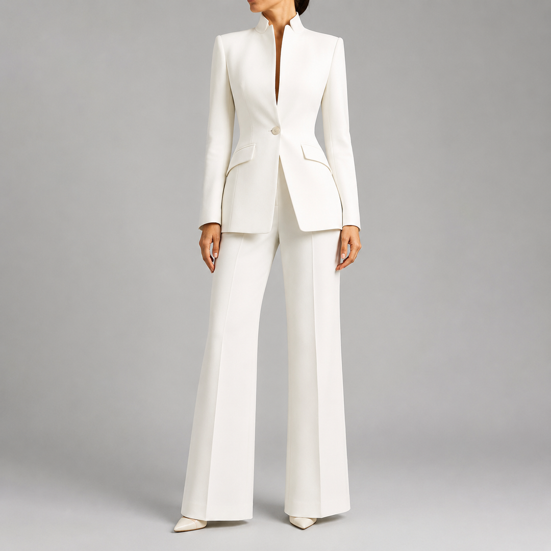 Eleanora | Sculpted Two-Piece Suit