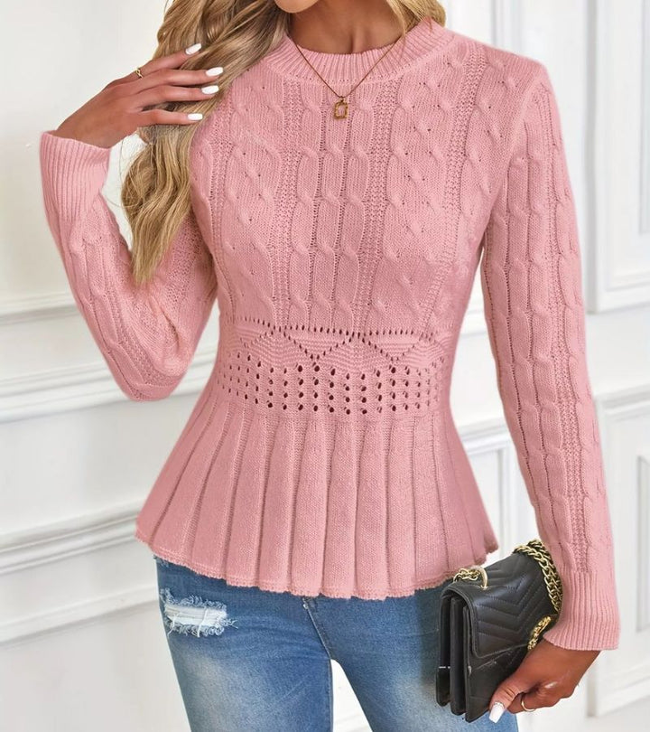 Celeste | Refined Peplum Sweater