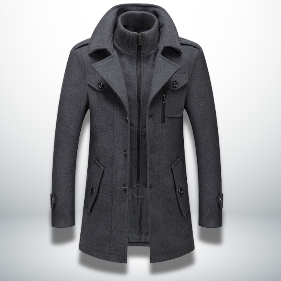Reginald | Refined Layered Winter Coat