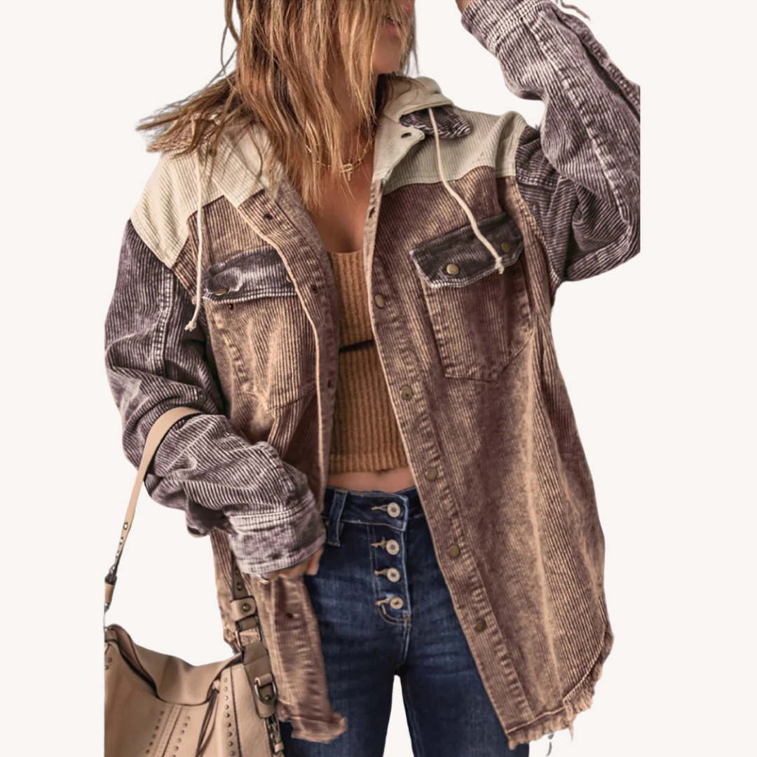 Maggie | Relaxed Hooded Jacket