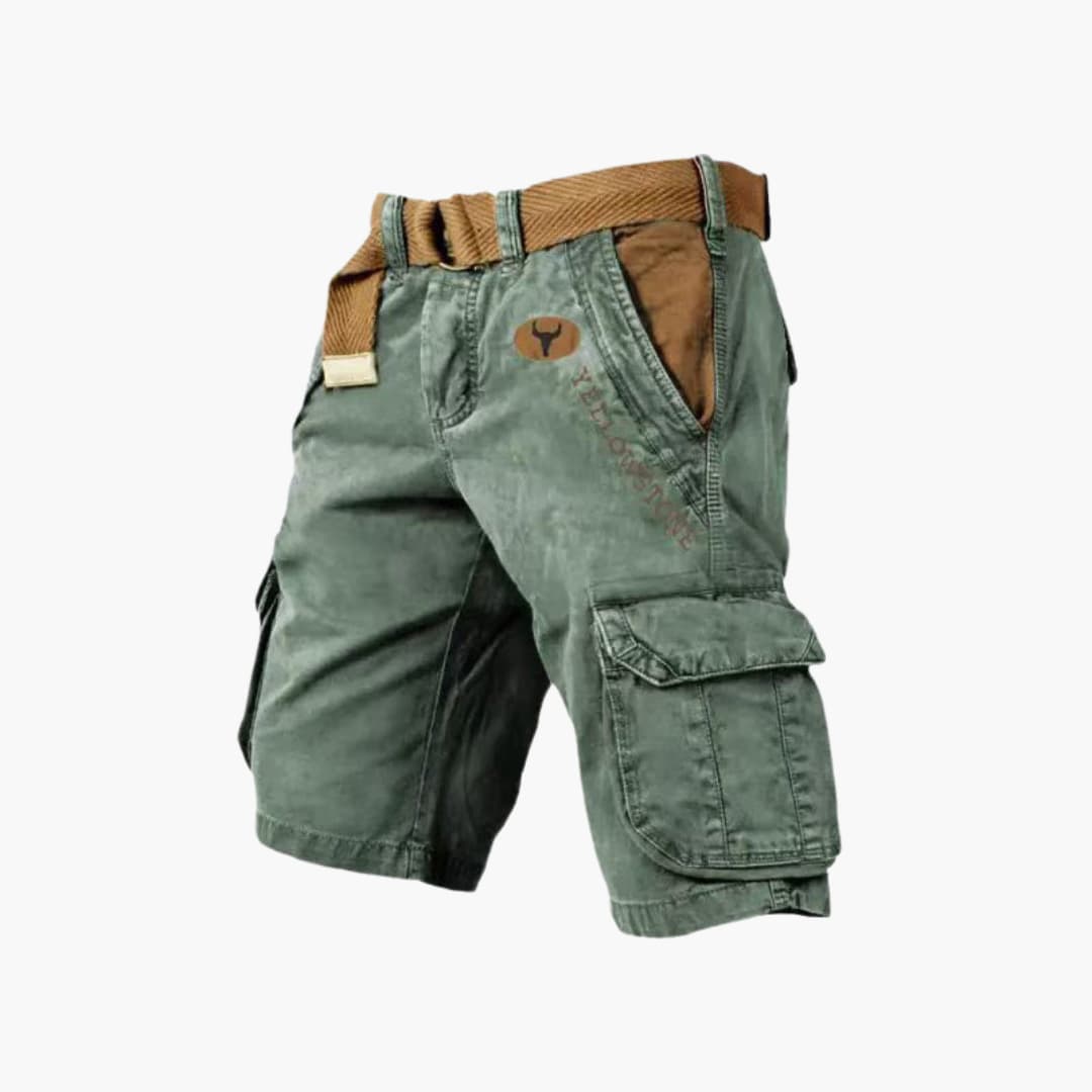 Hudson | Rugged Six-Pocket Cargo Shorts