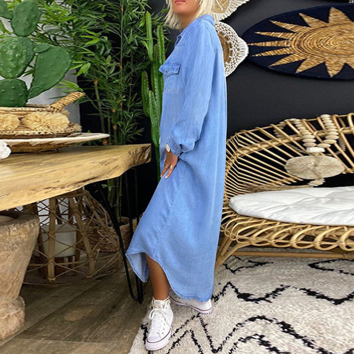 Tamara | Relaxed Button-Through Shirt Dress