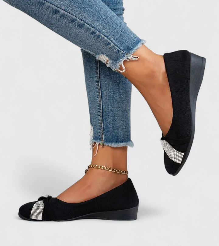 Beverly | Embellished Comfort Flats