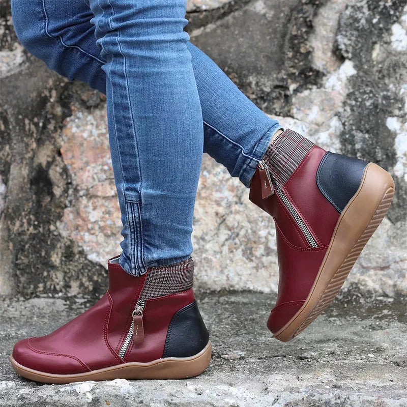 Hattie | Cosy Side-Zip Ankle Boots