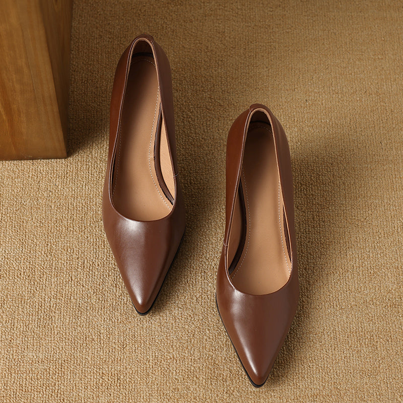 Vivienne | Timeless Block-Heel Pumps