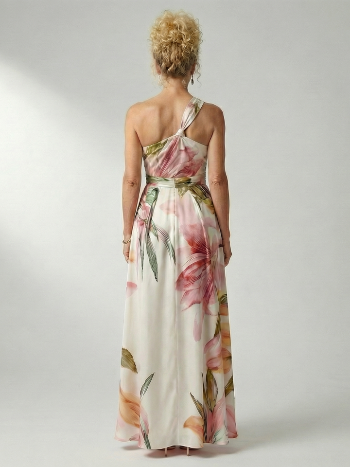 Cressida | Floral Halter Maxi Dress
