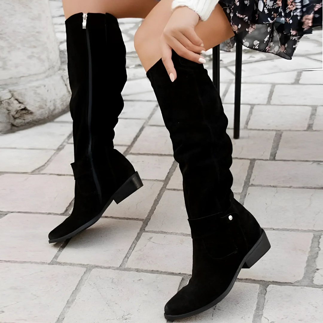Margery | Slouchy Knee-High Boots