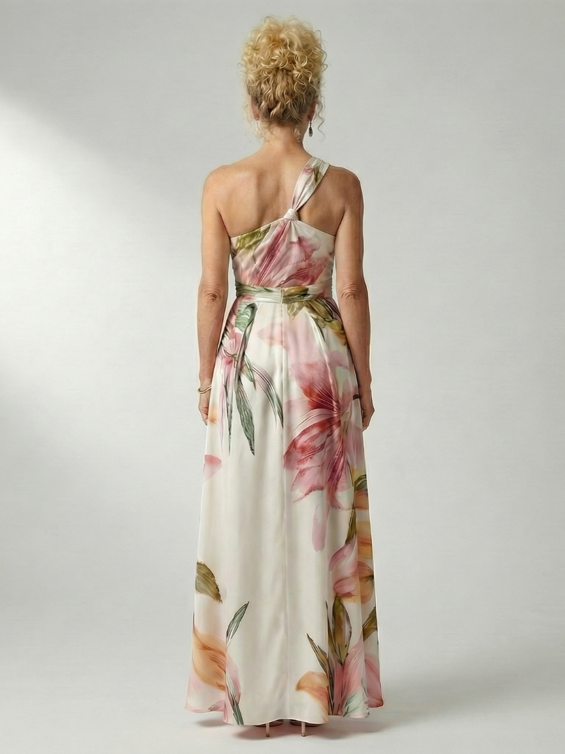 Anthea | Floral Halterneck Maxi Dress