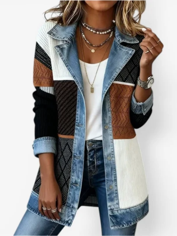 Wendy | Structured Contrast Jacket