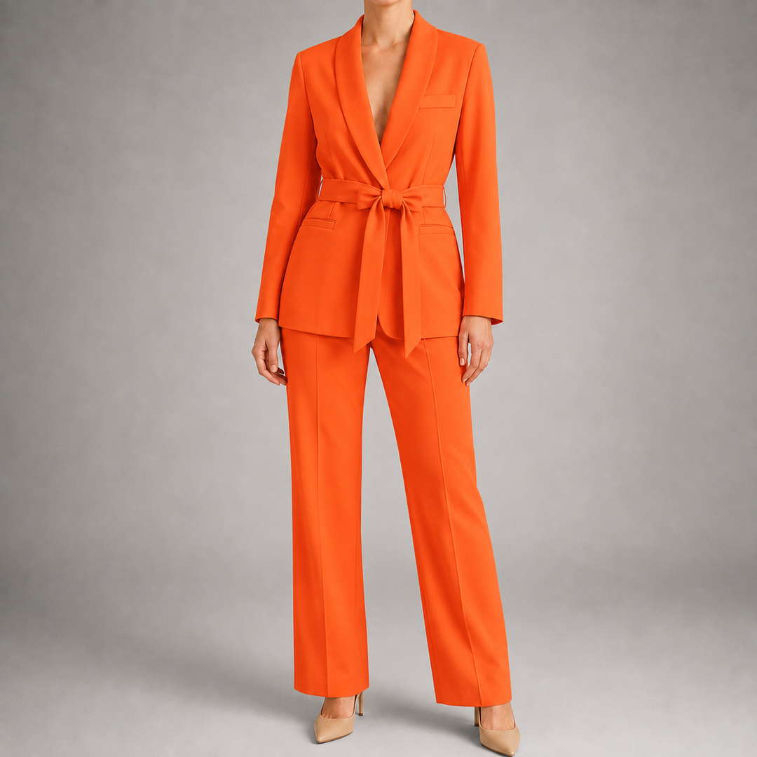 Marceline | Tie-Waist Two-Piece Set