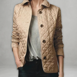 Adelia | Diamond-Quilted Jacket