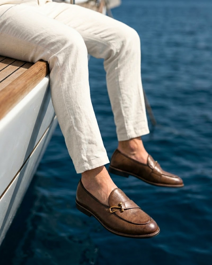 Sinclair | Buckle-Detail Loafers