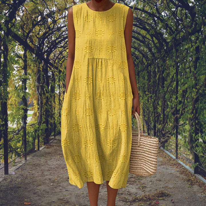 Ophelia | Relaxed Sleeveless Pocket Dress