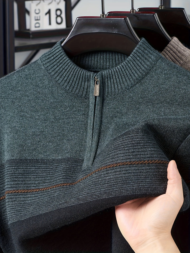Redmond | Half-Zip Mock Neck Jumper