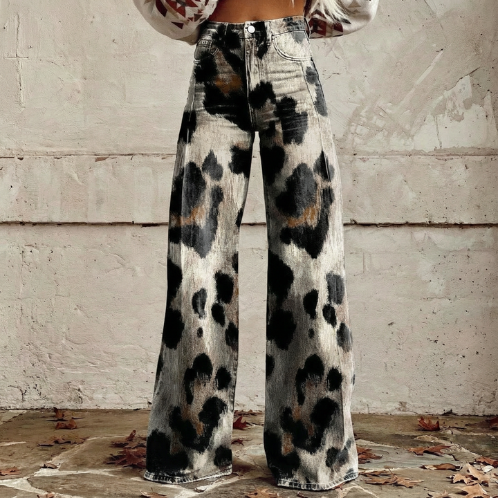 Aubrey | Relaxed Wide-Leg Boho Trousers