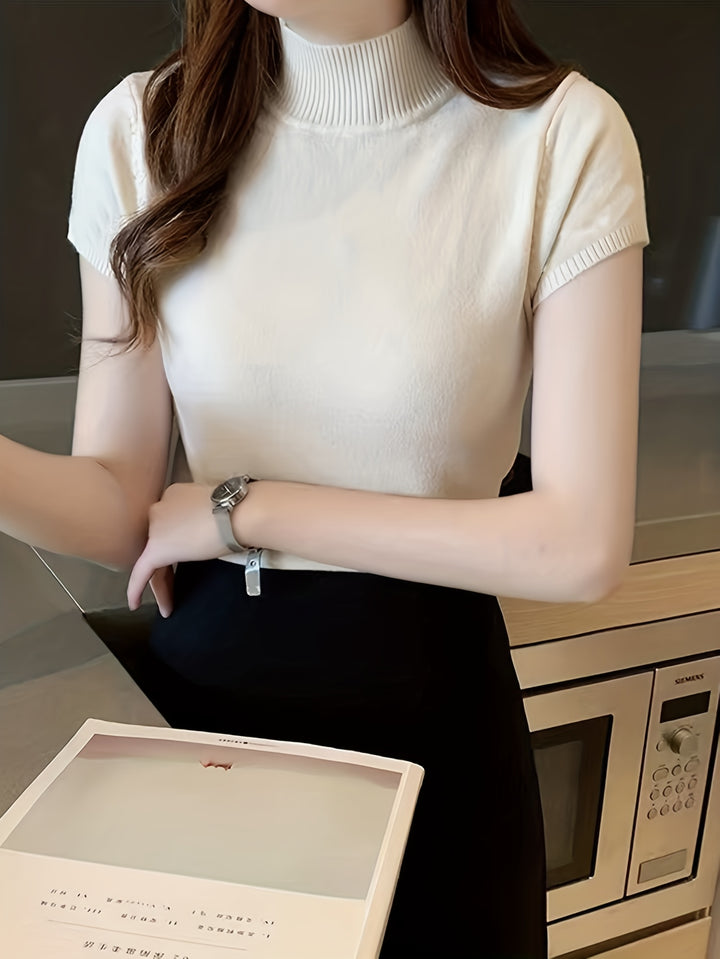 Louise | Refined Half-Neck Top