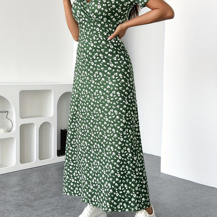 Rosetta | Floral V-Neck Summer Dress