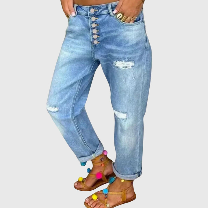 Coralyn | Relaxed Straight-Leg Jeans