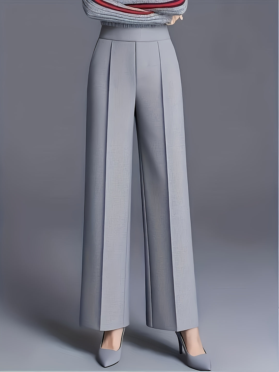 Emmeline | High-Waisted Wide-Leg Trousers